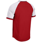 Champro Men's Square Up V-Neck Baseball Jersey-2