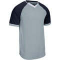 Champro Men's Square Up V-Neck Baseball Jersey-1