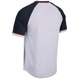 Champro Men's Square Up V-Neck Baseball Jersey-2