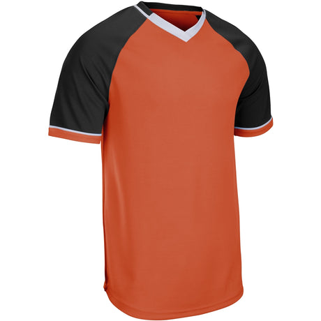 Champro Men's Square Up V-Neck Baseball Jersey-1