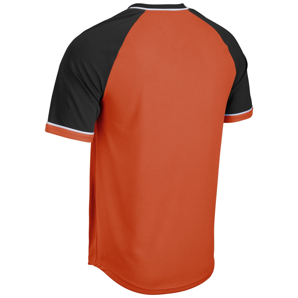 Champro Men's Square Up V-Neck Baseball Jersey-2