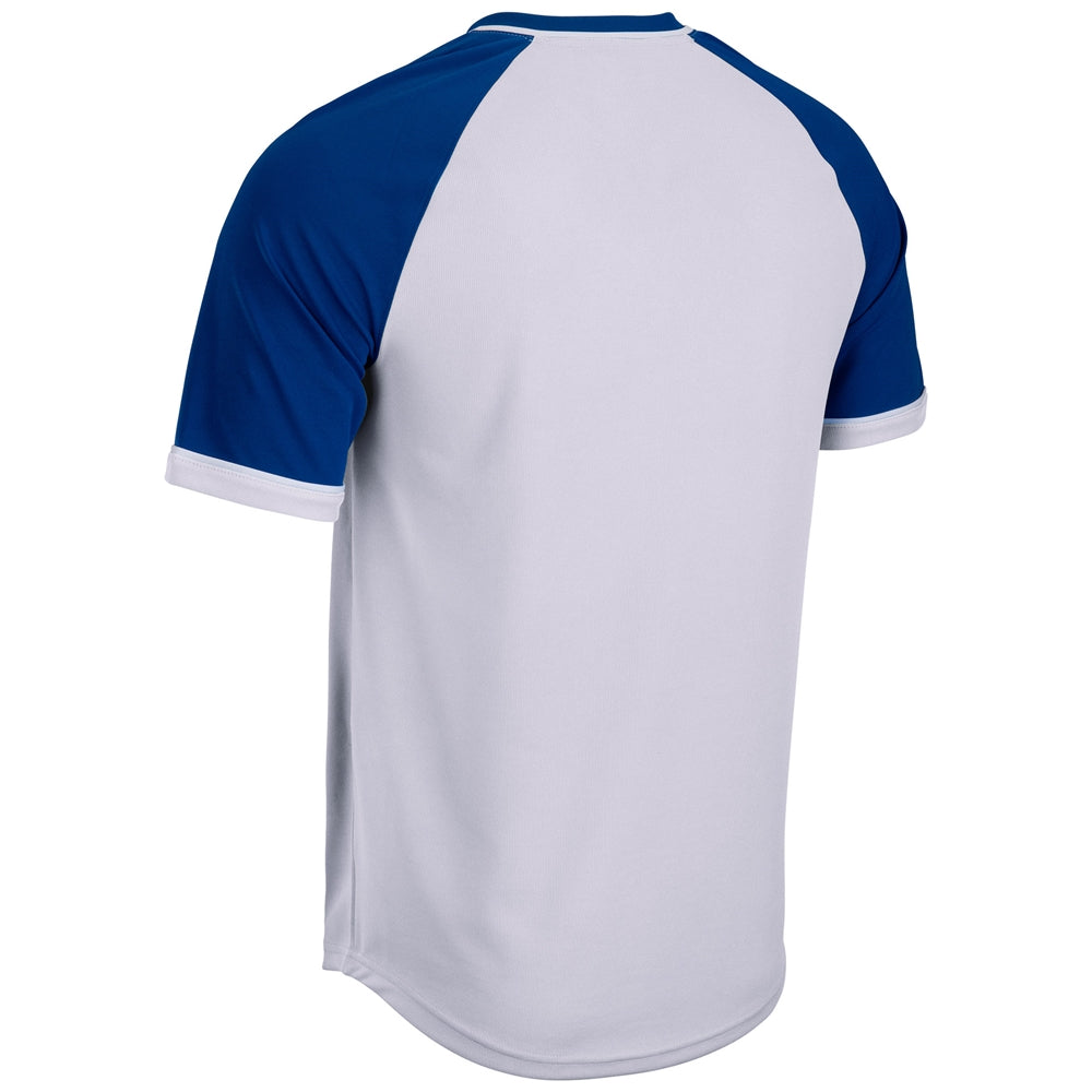 Champro Men's Square Up V-Neck Baseball Jersey-2