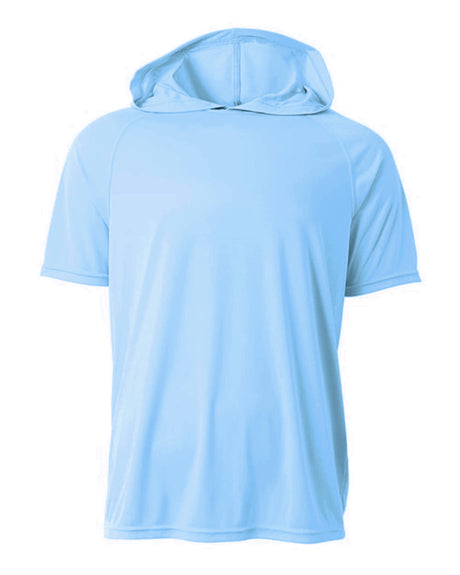 A4 Men's Short Sleeve Hooded Tee-1