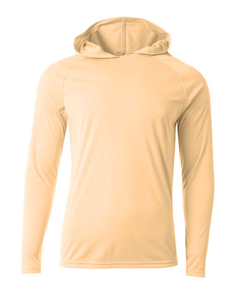 A4 Men's Long Sleeve Hooded Tee-1