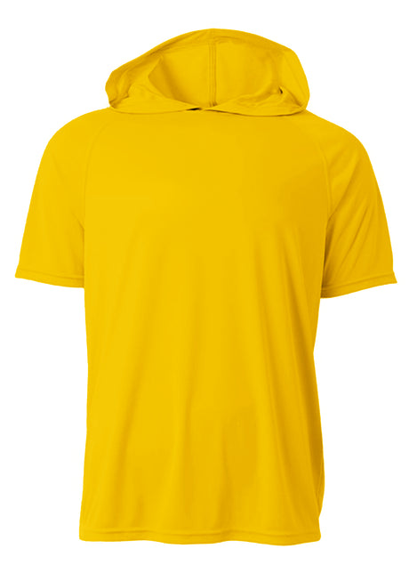 A4 Men's Short Sleeve Hooded Tee-1