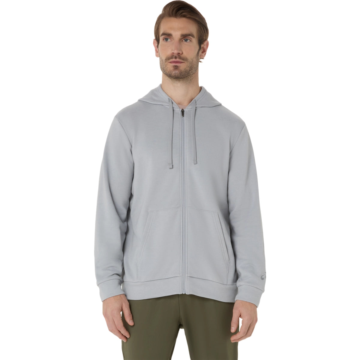 Asics Men's Sweat Full Zip Hoodie-1