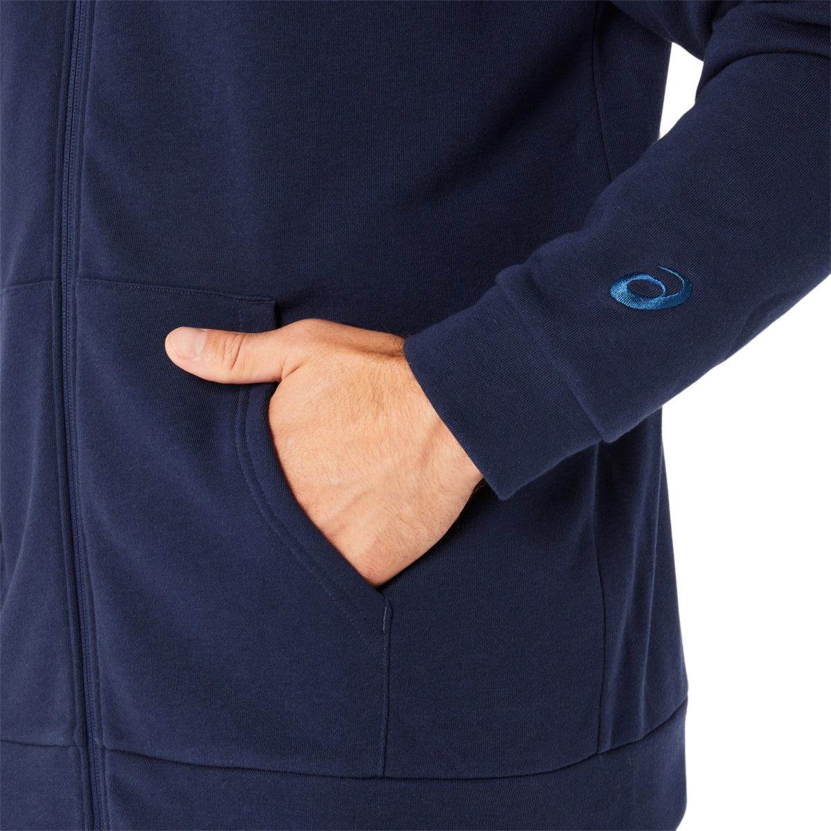 Asics Men's Sweat Full Zip Hoodie-5