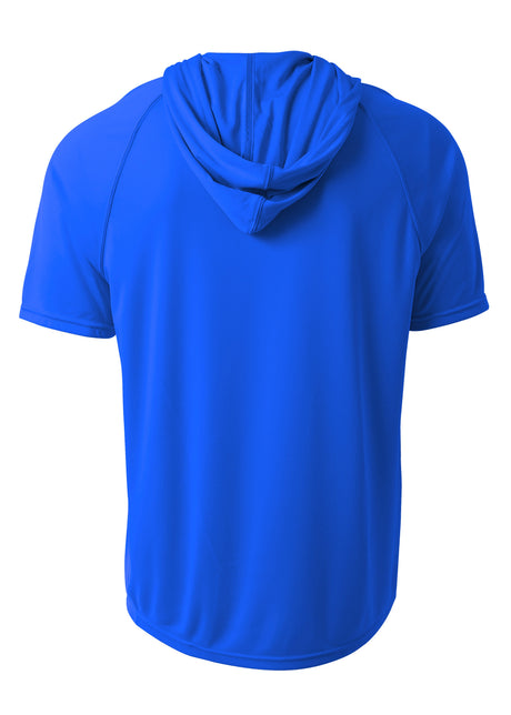 A4 Men's Short Sleeve Hooded Tee-2