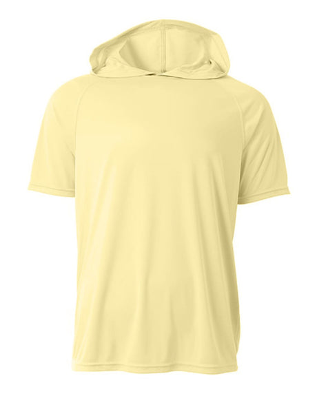 A4 Men's Short Sleeve Hooded Tee-1