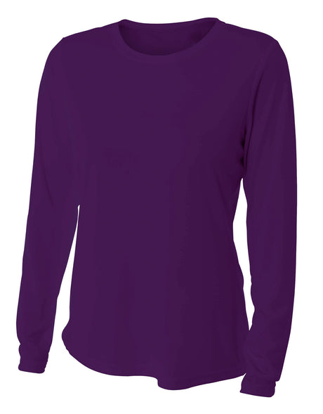 A4 Long Sleeve Cooling Performance Crew-1