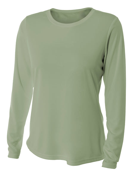 A4 Long Sleeve Cooling Performance Crew-1