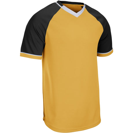 Champro Youth Square Up V-Neck Baseball Jersey-1