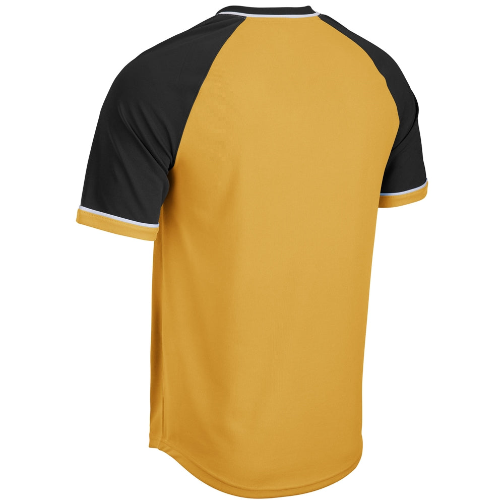 Champro Youth Square Up V-Neck Baseball Jersey-2
