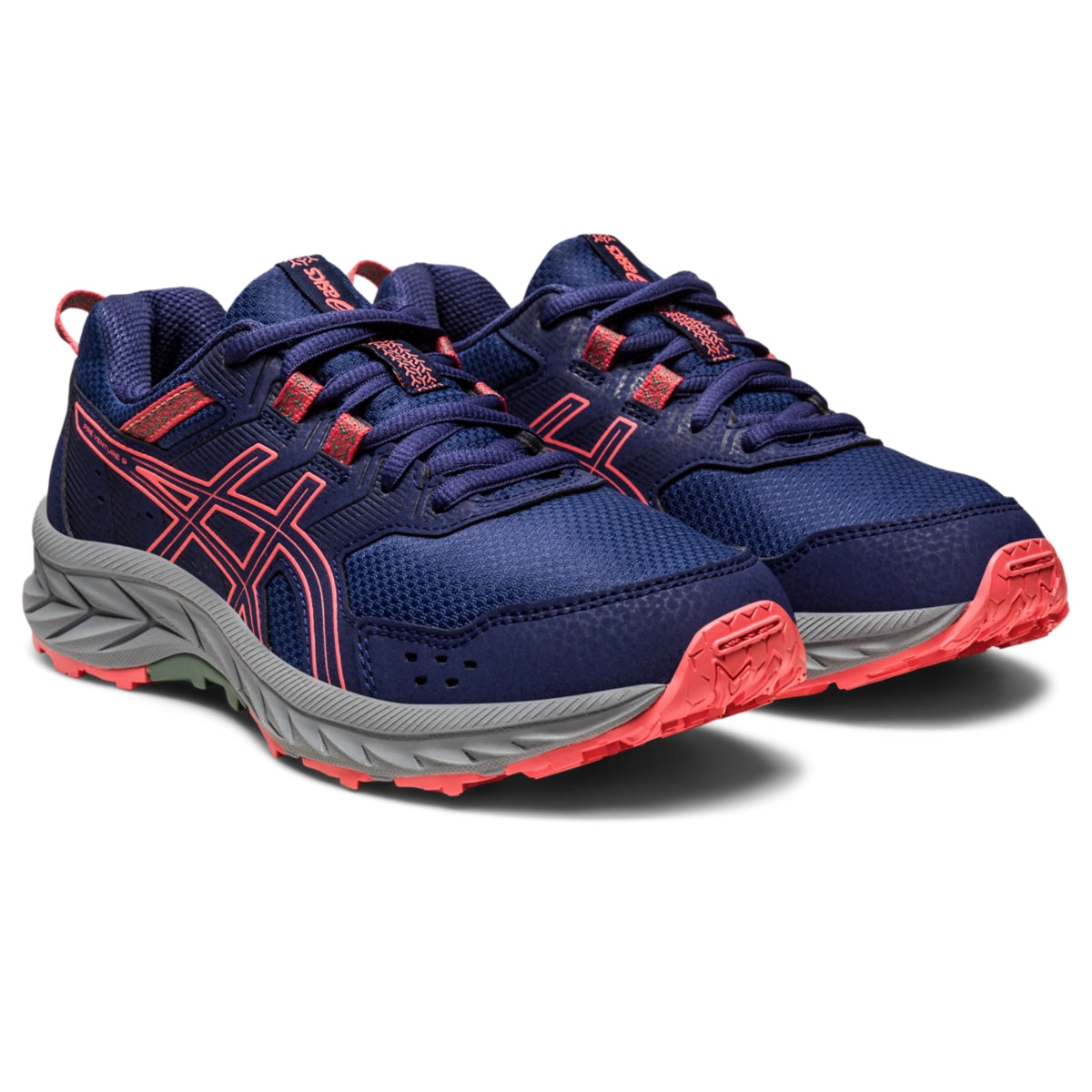 Asics Youth Pre Venture 9 Grade School Running Shoes-5