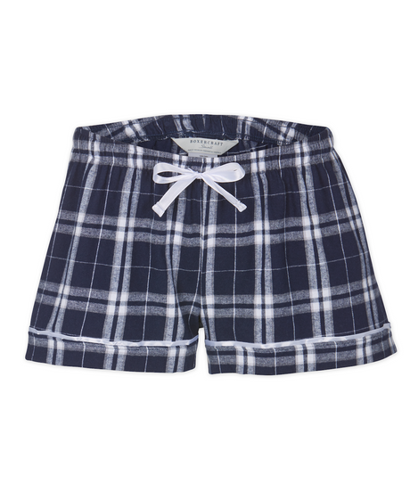 Boxercraft Women's  Flannel Short-1