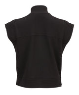 Boxercraft Women's Sleeveless Terry Half Zip Pullover-2
