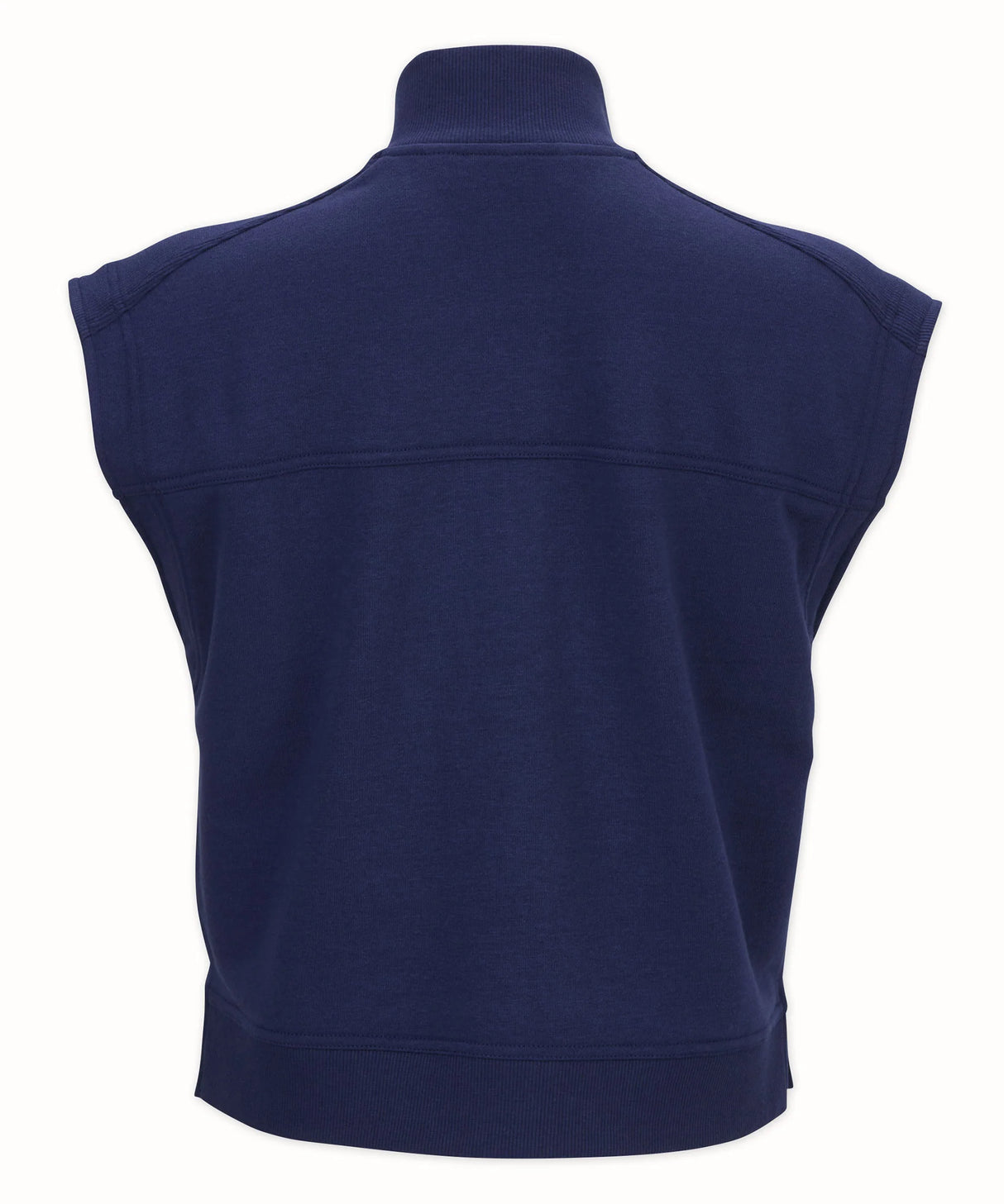 Boxercraft Women's Sleeveless Terry Half Zip Pullover-2