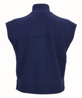 Boxercraft Women's Sleeveless Terry Half Zip Pullover-2