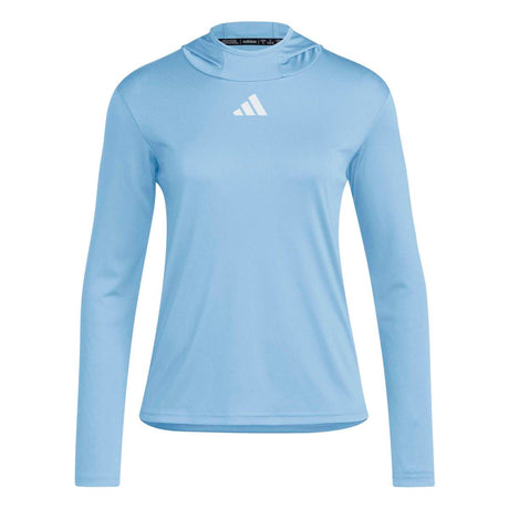 adidas Women's D4T Long Sleeve Lightweight Hoodie (Tall)-1
