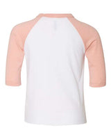 BELLA + CANVAS Toddler Three-Quarter Sleeve Baseball Tee-2