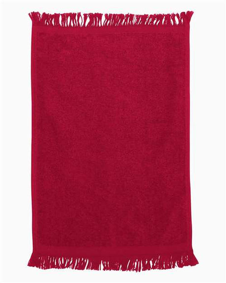 Q-Tees Fringed Fingertip Towel-1