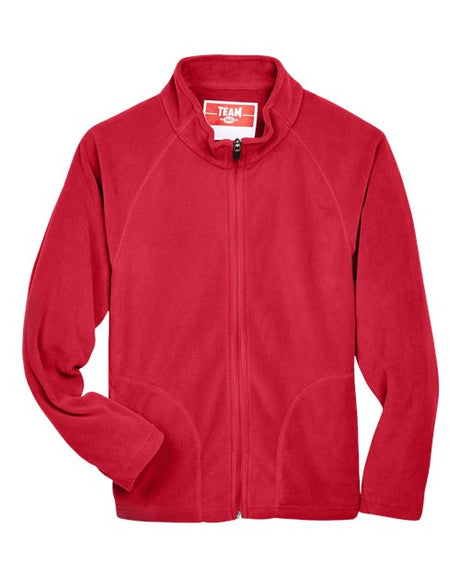Team 365 Youth Campus Microfleece Jacket-1