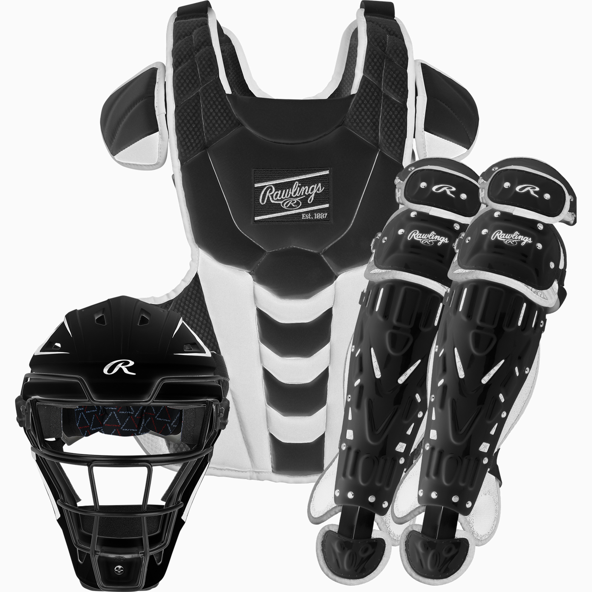 Rawlings Velo Fastpitch Softball Catcher's Set-1