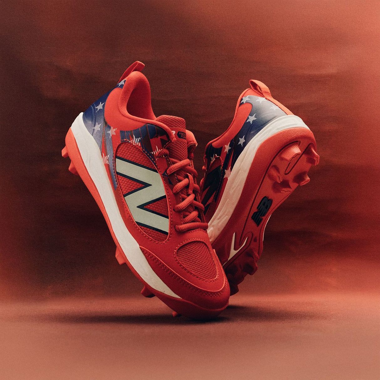 New Balance Boys' Fresh Foam 3000v7 Rubber Molded Baseball Cleats-11