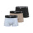 New Balance Men's Mesh 3 Inch Boxer Brief No Fly 3 Pack