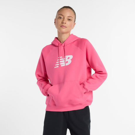 New Balance Women's Sport Fleece Logo Hoodie-1