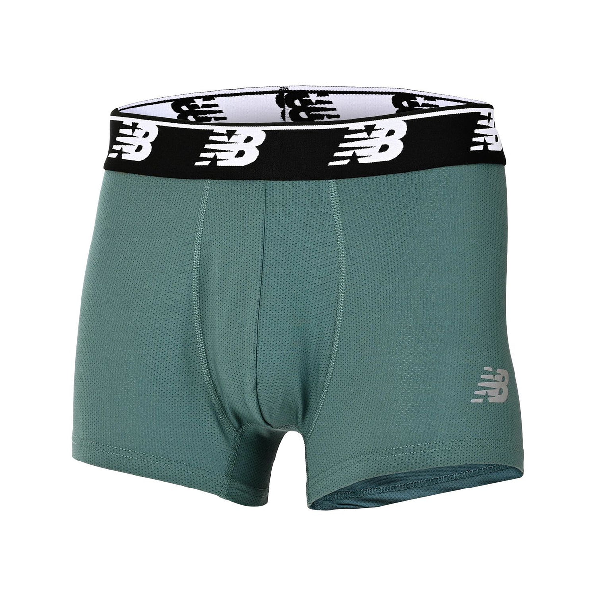 New Balance Men's Mesh 3 Inch Boxer Brief No Fly 3 Pack-2