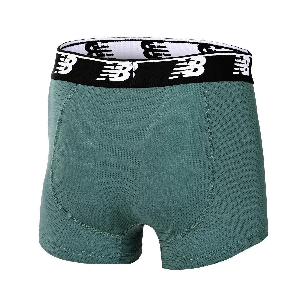 New Balance Men's Mesh 3 Inch Boxer Brief No Fly 3 Pack-3