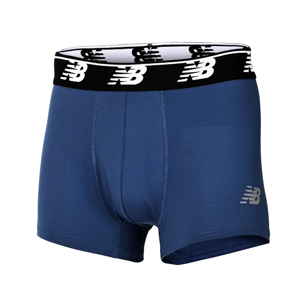 New Balance Men's Mesh 3 Inch Boxer Brief No Fly 3 Pack-6