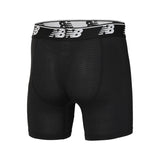 New Balance Men's Mesh 5 Inch Boxer Brief No Fly 3 Pack-3