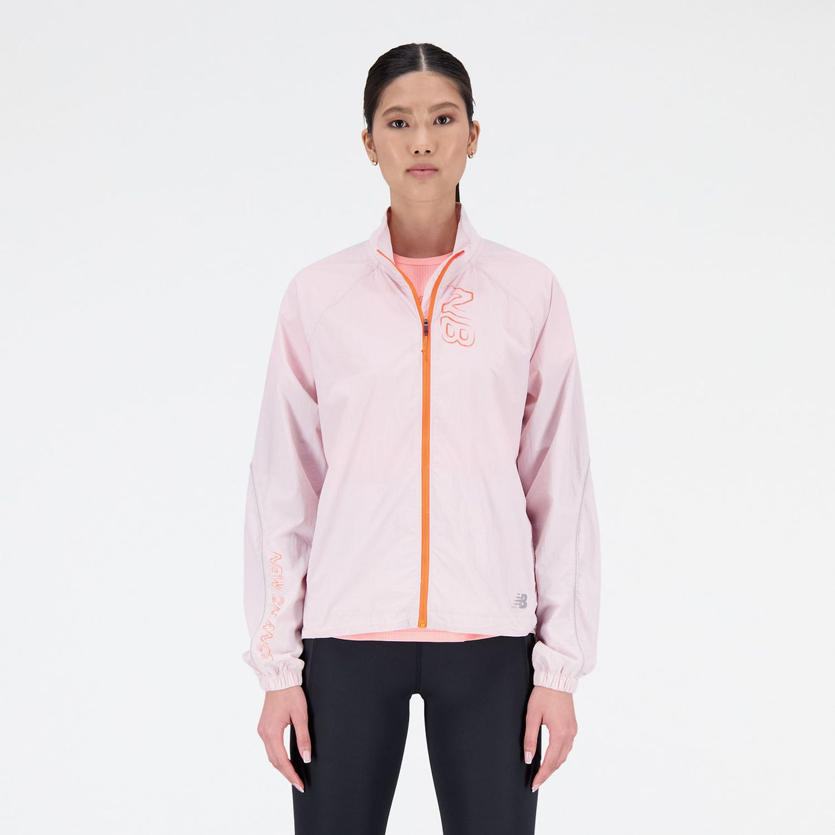 New Balance Women's Printed Impact Run Light Pack Jacket-1