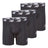 New Balance Men's Premium 6 Inch Boxer Brief with Fly 3 Pack-1
