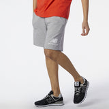 New Balance Men's Essentials Stacked Logo Shorts-4