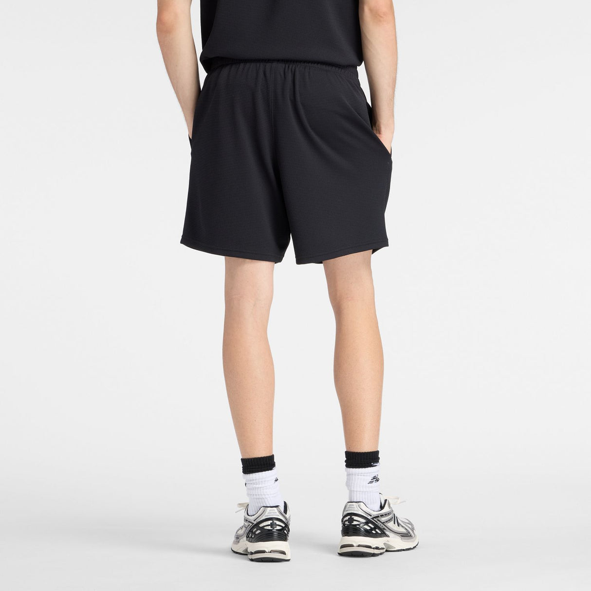 New Balance Men's Textured Check Shorts-3