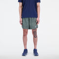 New Balance Men's Printed Impact Run 5 Inch Shorts-1