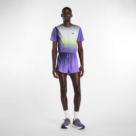 New Balance Men's RC Ultra Light Printed Shorts 3-1