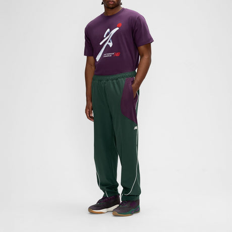 New Balance Men's Basketball Woven Colorblocked Pants-1