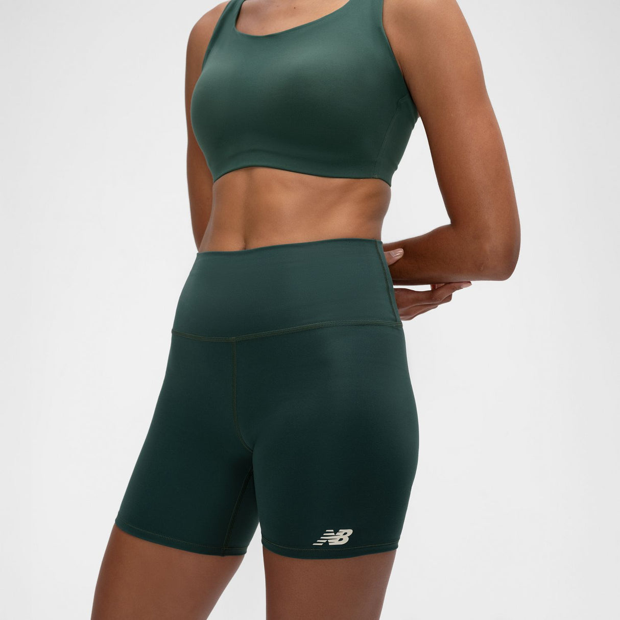 New Balance Women's Harmony High Rise Shorts 6-5