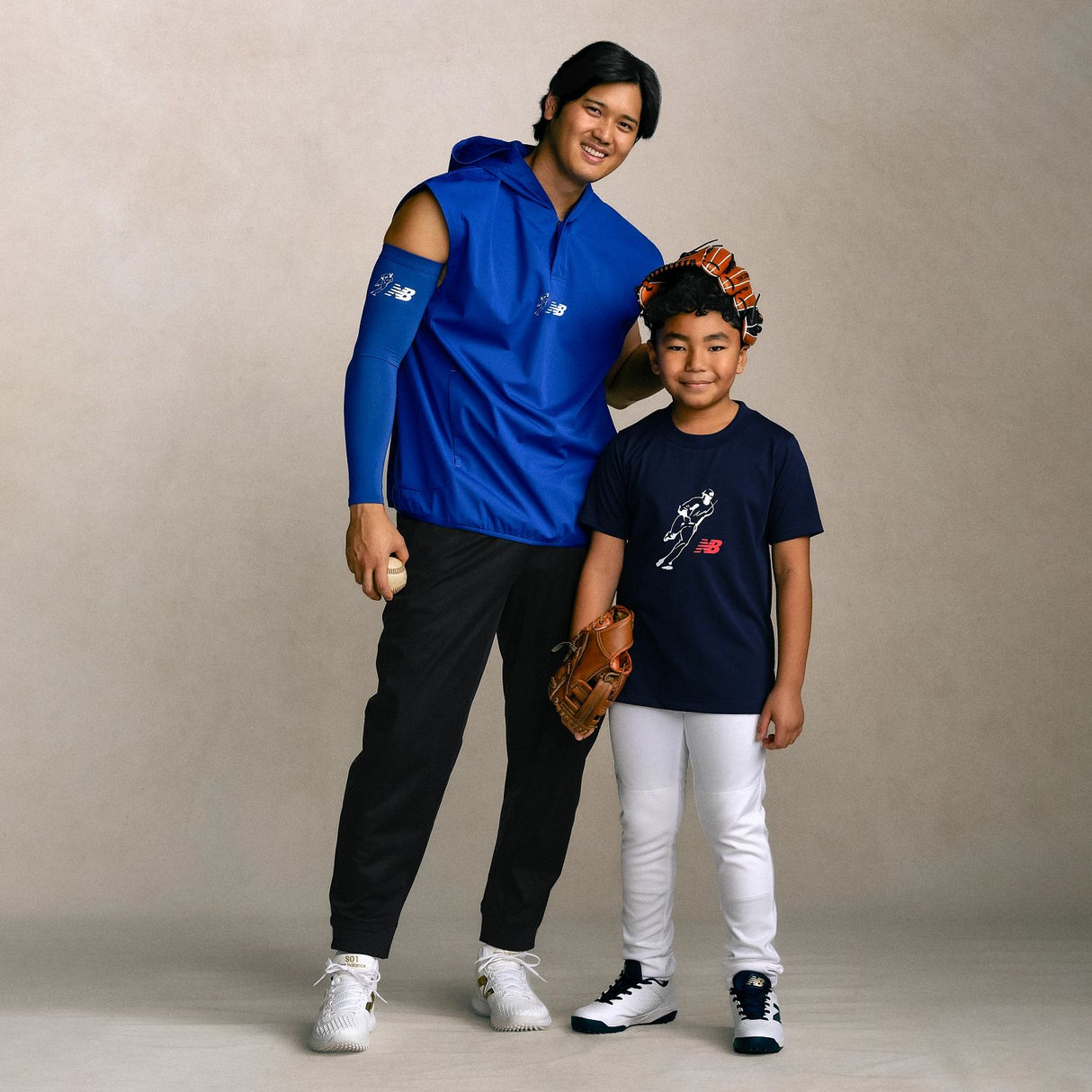 New Balance Adult Shohei Signature Arm Sleeve (Pair)-2