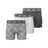 New Balance Men's Premium 6 Inch Boxer Brief with Fly 3 Pack-1