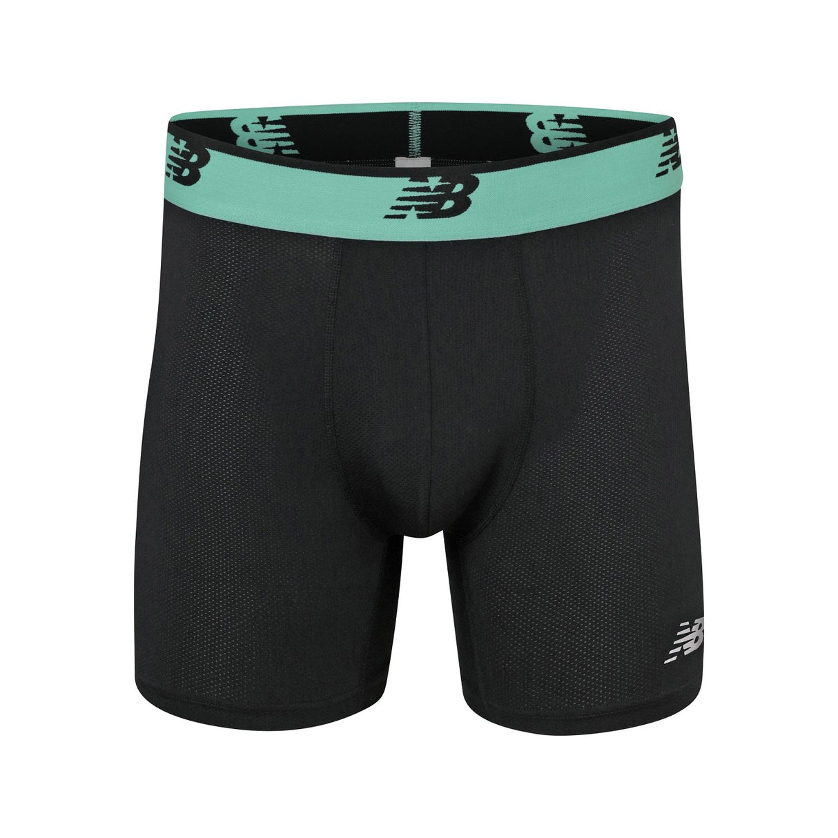 New Balance Men's Mesh 5 Inch Boxer Brief No Fly 3 Pack-4