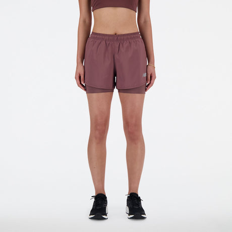 New Balance Women's Sport Essentials 2-in-1 Shorts-1