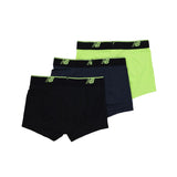 New Balance Men's Mesh 3 Inch Boxer Brief No Fly 3 Pack-2