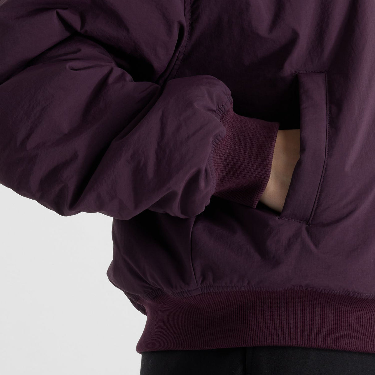 New Balance Women's Linear Heritage Woven Bomber Jacket-7