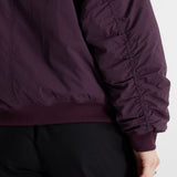 New Balance Women's Linear Heritage Woven Bomber Jacket-8