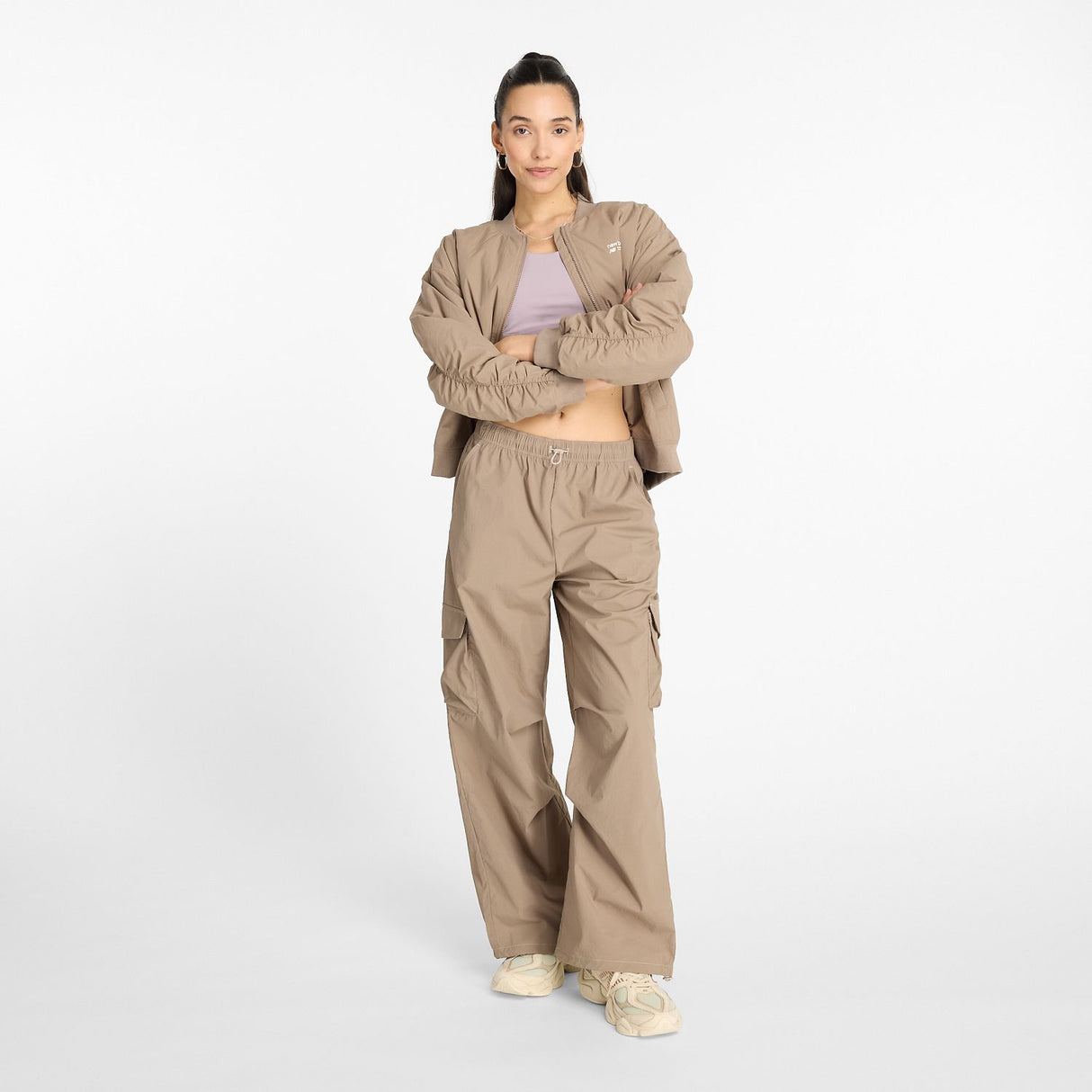New Balance Women's Nylon Cargo Pant-1